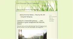 Desktop Screenshot of campingbancroftlmt.com
